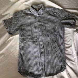 Seersucker American Apparel Button Up